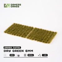 Gamers Grass: Dry Green 6mm Small