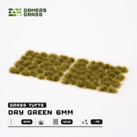 Gamers Grass: Dry Green 6mm Wild