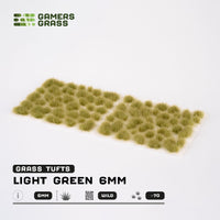 Gamers Grass: Light Green 6mm Wild