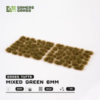 Gamers Grass: Mixed Green 6mm Wild