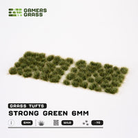 Gamers Grass: Strong Green 6mm Wild