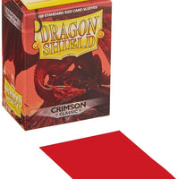 Dragon Shield Sleeves: Standard- Classic Crimson (100 ct.)