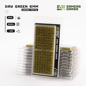 Gamers Grass: Dry Green 6mm Small