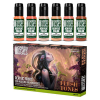 Green Stuff World: Paint Set - Flesh Tones