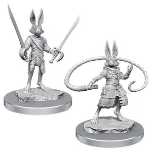 DUNGEONS AND DRAGONS: NOLZUR'S MARVELOUS UNPAINTED MINIATURES - Harengon Rogues