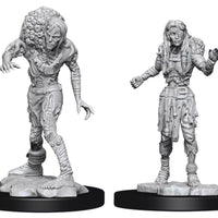 DUNGEONS AND DRAGONS: NOLZUR'S MARVELOUS UNPAINTED MINIATURES - Drowned Assassin & Drowned Asetic