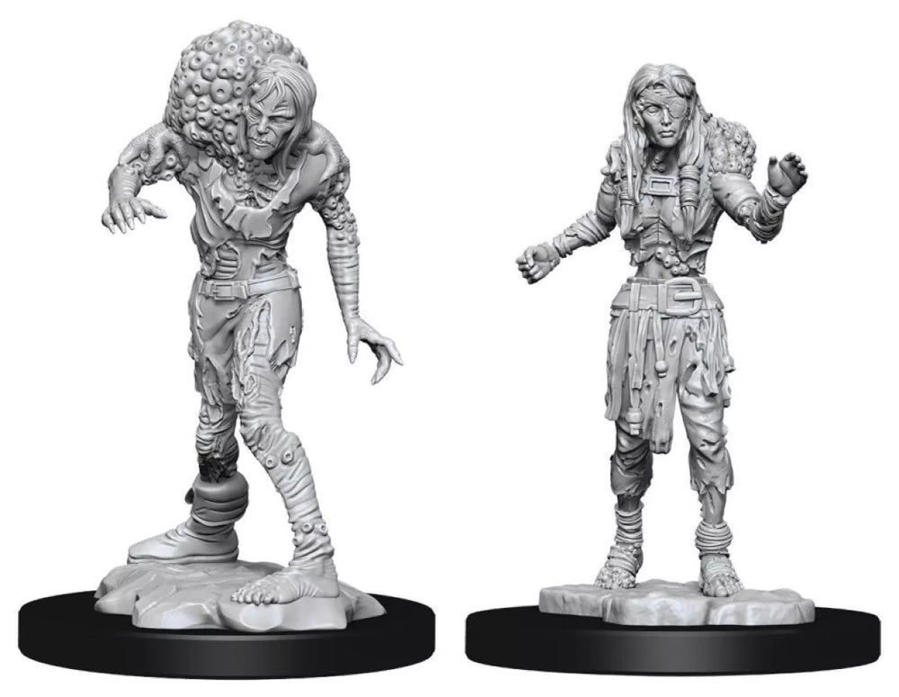 DUNGEONS AND DRAGONS: NOLZUR'S MARVELOUS UNPAINTED MINIATURES - Drowned Assassin & Drowned Asetic