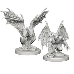 DUNGEONS AND DRAGONS: NOLZUR'S MARVELOUS UNPAINTED MINIATURES - GARGOYLES