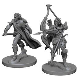 PATHFINDER: DEEP CUTS UNPAINTED MINIATURES - ELF MALE FIGHTER