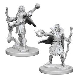 PATHFINDER: DEEP CUTS UNPAINTED MINIATURES - ELF MALE SORCERER