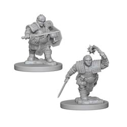 DUNGEONS AND DRAGONS: NOLZUR'S MARVELOUS UNPAINTED MINIATURES - DWARF FEMALE FIGHTER