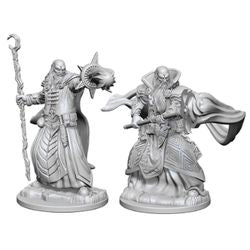 DUNGEONS AND DRAGONS: NOLZUR'S MARVELOUS UNPAINTED MINIATURES - HUMAN MALE WIZARD