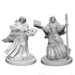 DUNGEONS AND DRAGONS: NOLZUR'S MARVELOUS UNPAINTED MINIATURES - HUMAN FEMALE WIZARD