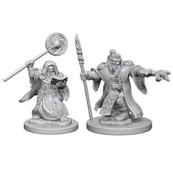 DUNGEONS AND DRAGONS: NOLZUR'S MARVELOUS UNPAINTED MINIATURES - DWARF MALE WIZARD