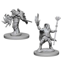 DUNGEONS AND DRAGONS: NOLZUR'S MARVELOUS UNPAINTED MINIATURES - ELF MALE WIZARD