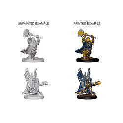 DUNGEONS AND DRAGONS: NOLZUR'S MARVELOUS UNPAINTED MINIATURES - DWARF MALE PALADIN