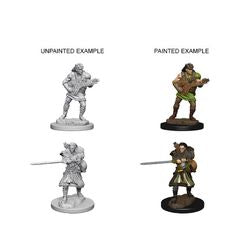 DUNGEONS AND DRAGONS: NOLZUR'S MARVELOUS UNPAINTED MINIATURES - HUMAN MALE BARD