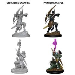 DUNGEONS AND DRAGONS: NOLZUR'S MARVELOUS UNPAINTED MINIATURES - ELF MALE BARD