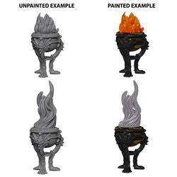 DEEP CUTS UNPAINTED MINIATURES - BRAZIERS