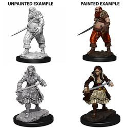 DEEP CUTS UNPAINTED MINIATURES - PIRATES