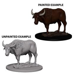 DEEP CUTS UNPAINTED MINIATURES - OXEN