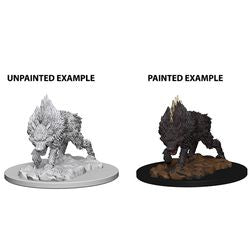 PATHFINDER: DEEP CUTS UNPAINTED MINIATURES - DIRE WOLF