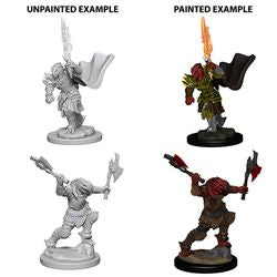 DUNGEONS AND DRAGONS: NOLZUR'S MARVELOUS UNPAINTED MINIATURES - DRAGONBORN FEMALE FIGHTER