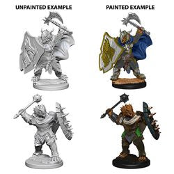 DUNGEONS AND DRAGONS: NOLZUR'S MARVELOUS UNPAINTED MINIATURES - DRAGONBORN MALE PALADIN