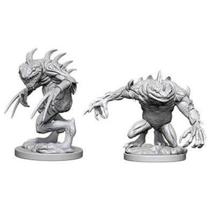 DUNGEONS AND DRAGONS: NOLZUR'S MARVELOUS UNPAINTED MINIATURES - GRAY SLAAD AND DEATH SLAAD