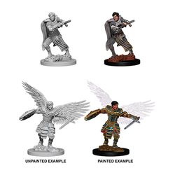 DUNGEONS AND DRAGONS: NOLZUR'S MARVELOUS UNPAINTED MINIATURES - MALE AASIMAR FIGHTER