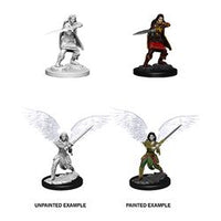 DUNGEONS AND DRAGONS: NOLZUR'S MARVELOUS UNPAINTED MINIATURES - FEMALE AASIMAR FIGHTER