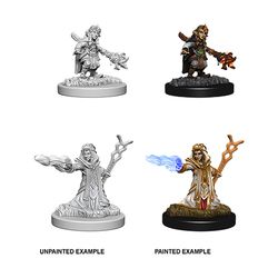 DUNGEONS AND DRAGONS: NOLZUR'S MARVELOUS UNPAINTED MINIATURES - FEMALE GNOME WIZARD