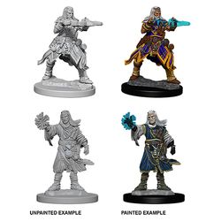 PATHFINDER: DEEP CUTS UNPAINTED MINIATURES - MALE HUMAN WIZARD