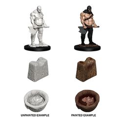 DEEP CUTS UNPAINTED MINIATURES - EXECUTIONER AND CHOPPING BLOCK