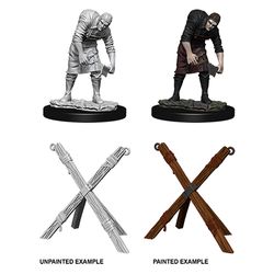 DEEP CUTS UNPAINTED MINIATURES - ASSISTANT AND TORTURE CROSS