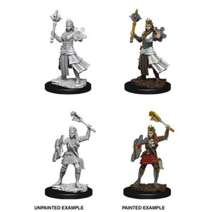 DUNGEONS AND DRAGONS: NOLZUR'S MARVELOUS UNPAINTED MINIATURES - FEMALE HUMAN CLERIC