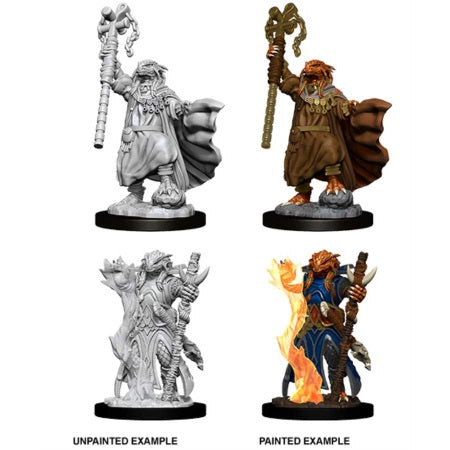 DUNGEONS AND DRAGONS: NOLZUR'S MARVELOUS UNPAINTED MINIATURES - FEMALE DRAGONBORN SORCERER