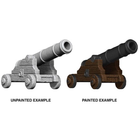 DEEP CUTS UNPAINTED MINIATURES - CANNONS