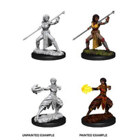 DUNGEONS AND DRAGONS: NOLZUR'S MARVELOUS UNPAINTED MINIATURES - FEMALE HALF-ELF MONK