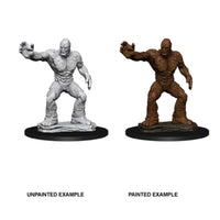 DUNGEONS AND DRAGONS: NOLZUR'S MARVELOUS UNPAINTED MINIATURES - CLAY GOLEM