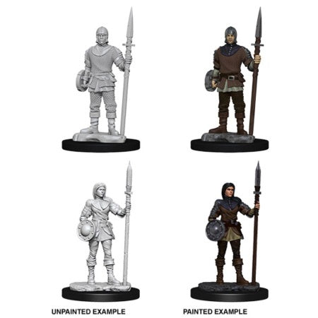 DEEP CUTS UNPAINTED MINIATURES - GUARDS