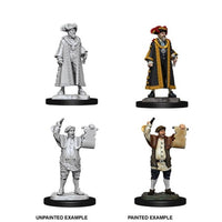 DEEP CUTS UNPAINTED MINIATURES - MAYOR AND TOWN CRIER