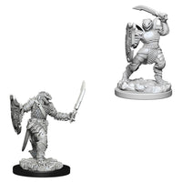 DUNGEONS AND DRAGONS: NOLZUR'S MARVELOUS UNPAINTED MINIATURES - DRAGONBORN FEMALE PALADIN