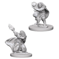 DUNGEONS AND DRAGONS: NOLZUR'S MARVELOUS UNPAINTED MINIATURES - DWARF FEMALE WIZARD